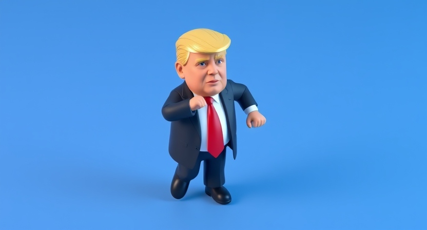 Dancing Donald Trump